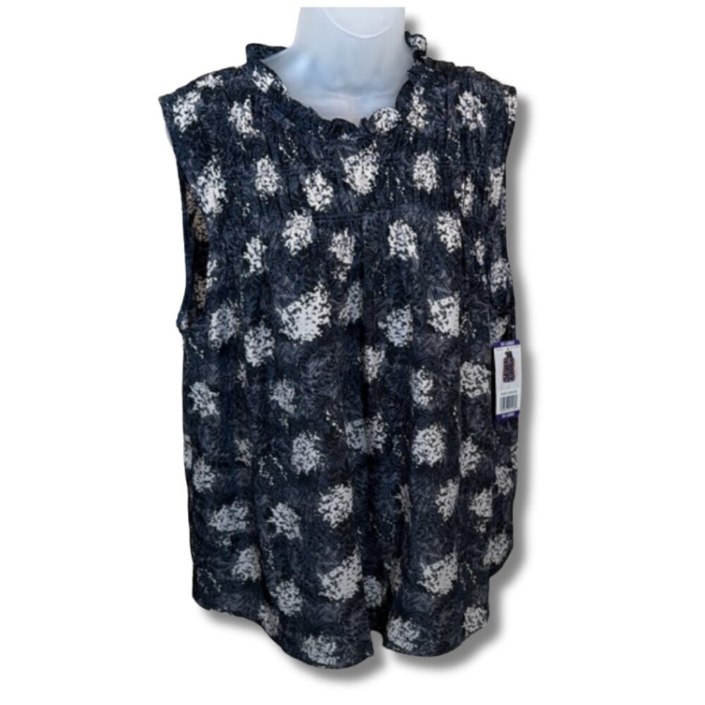 Joie "Baltic Print" Sleeveless Top Size XXL new